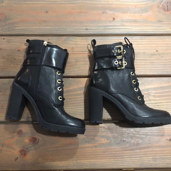 guess mid calf boots